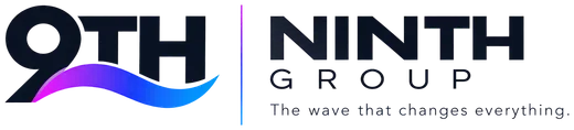 Ninth Group logo: The wave that changes everything.
